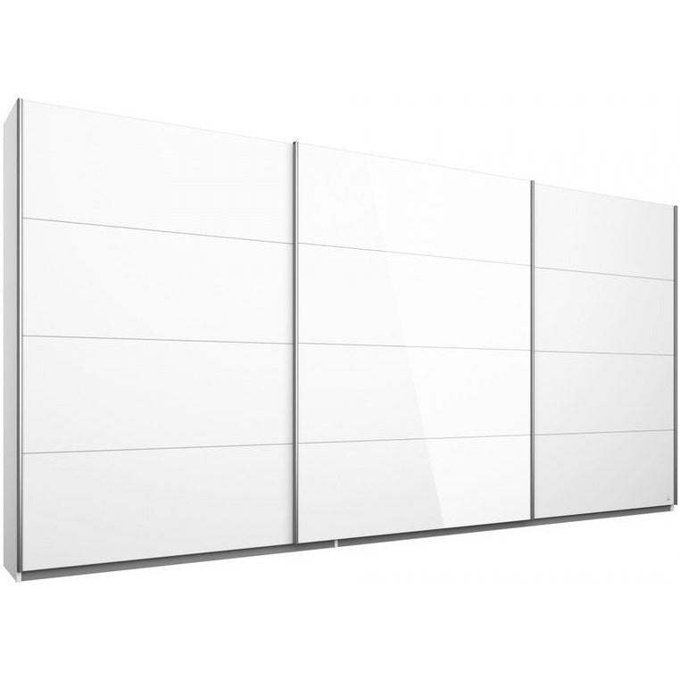 Rauch Kulmbach Sliding Wardrobe White Carcase and White Gloss doors