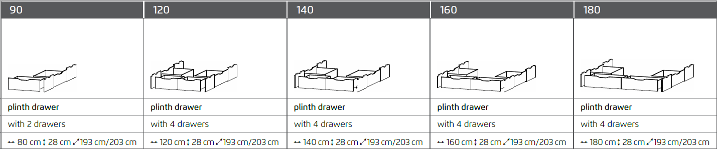 Rauch Aditio Bed Frame