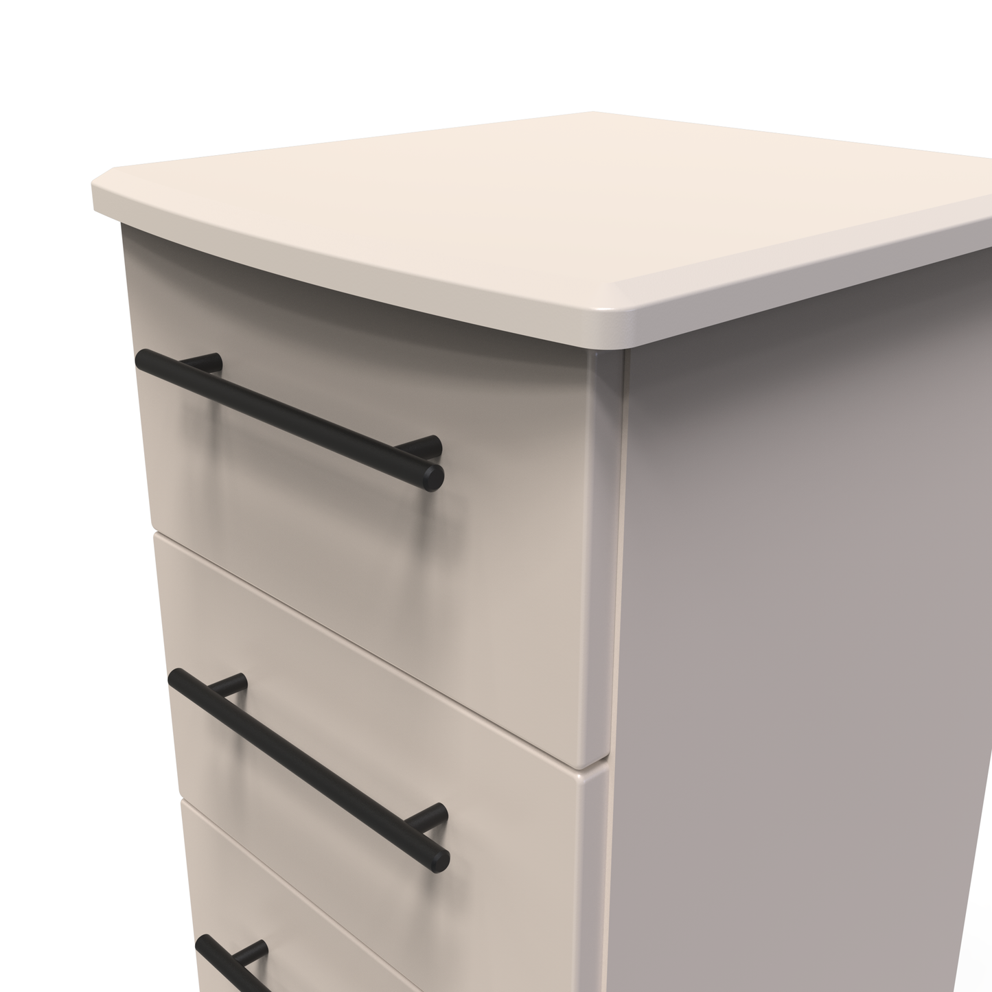 Beverley 3 Drawer Bedside Cabinet in Kashmir Matt