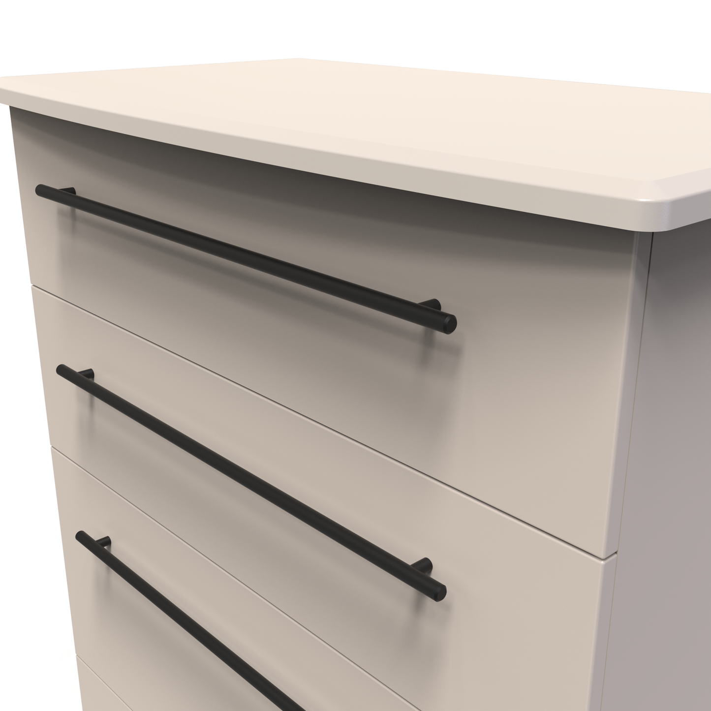 Beverley 5 Drawer Chest Fully Assembled