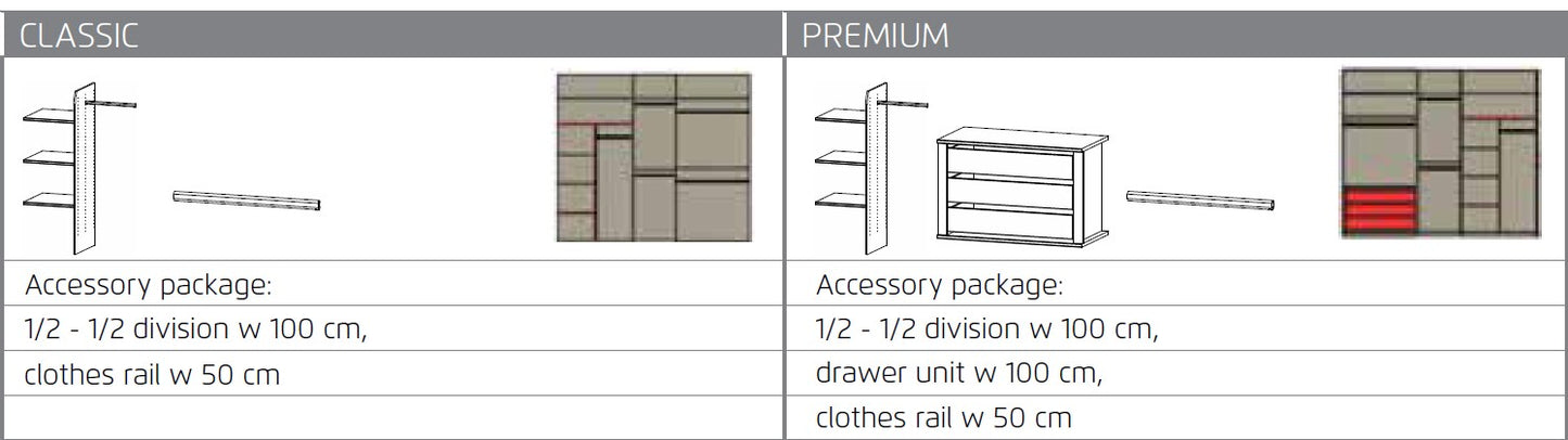 Rauch Junonia Hinged door Wardrobe