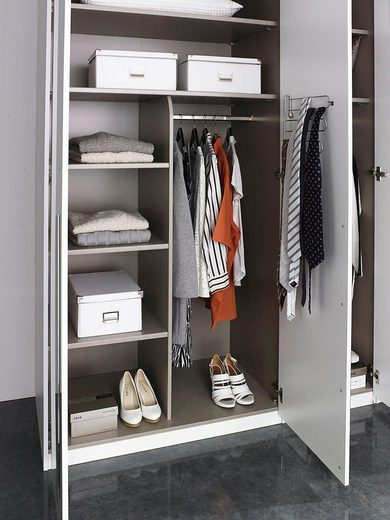 Rauch Montclar White Gloss Wardrobe