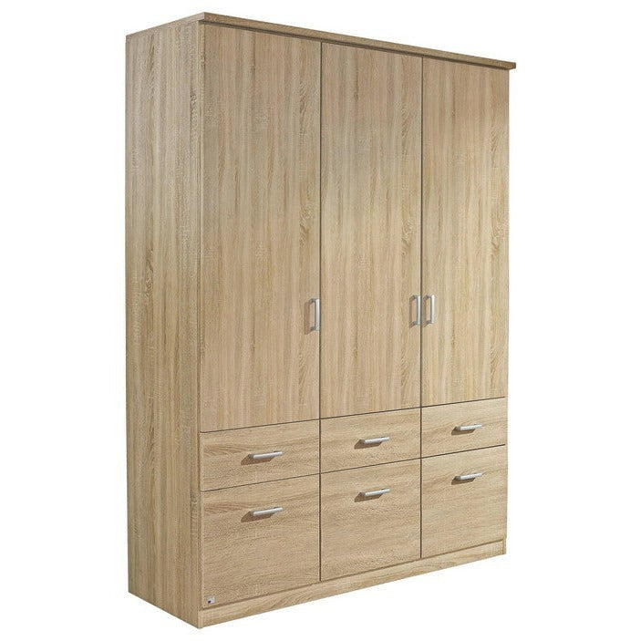 Rauch Bremen 3 door Hinged Combi Wardrobe