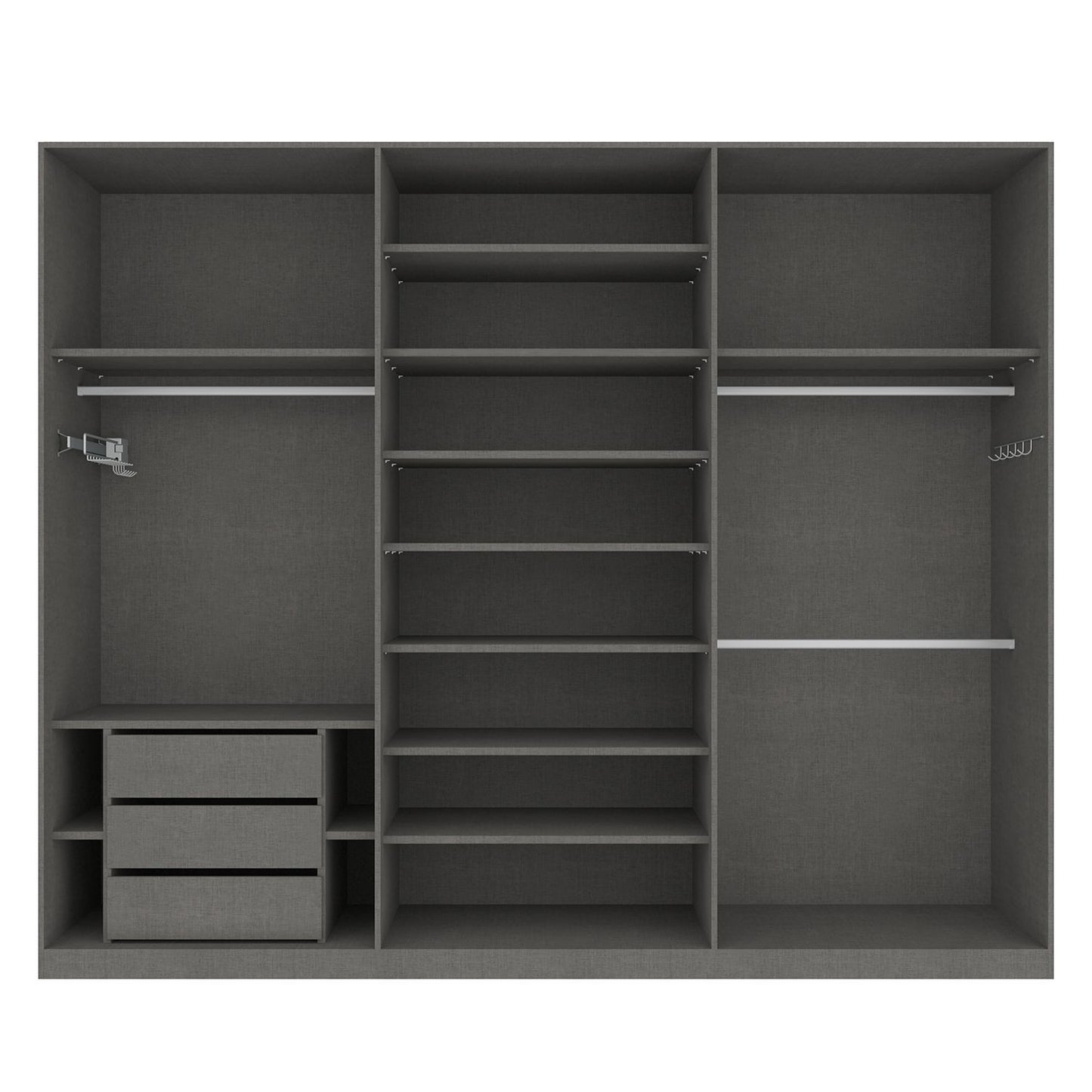 Rauch Symphony Oak Wardrobe