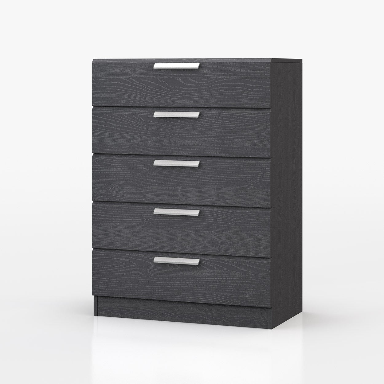 Waterfall 5 Drawer Chest Graphite