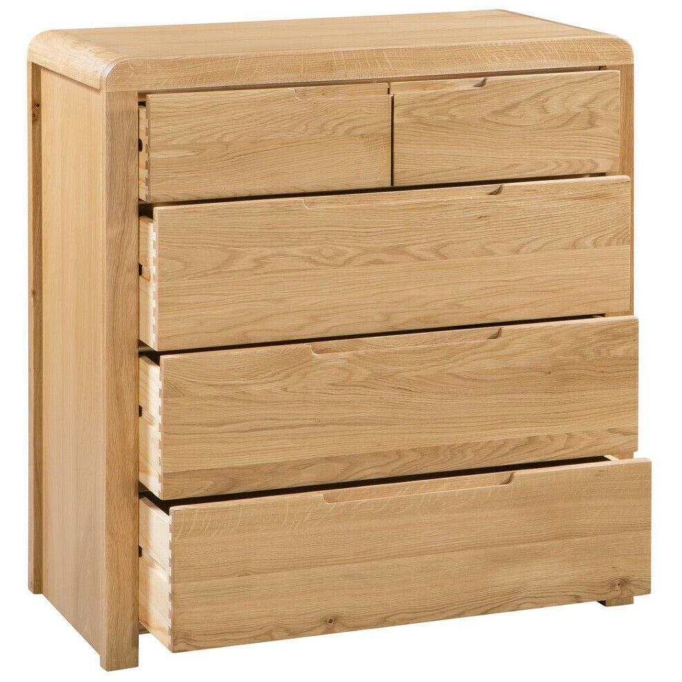 CURVE 3+2 DRAWER CHEST