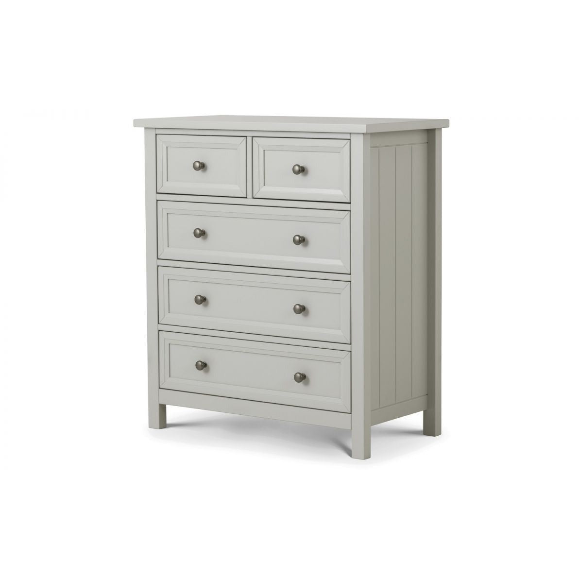 MAINE 3 + 2 DRAWER CHEST - DOVE GREY