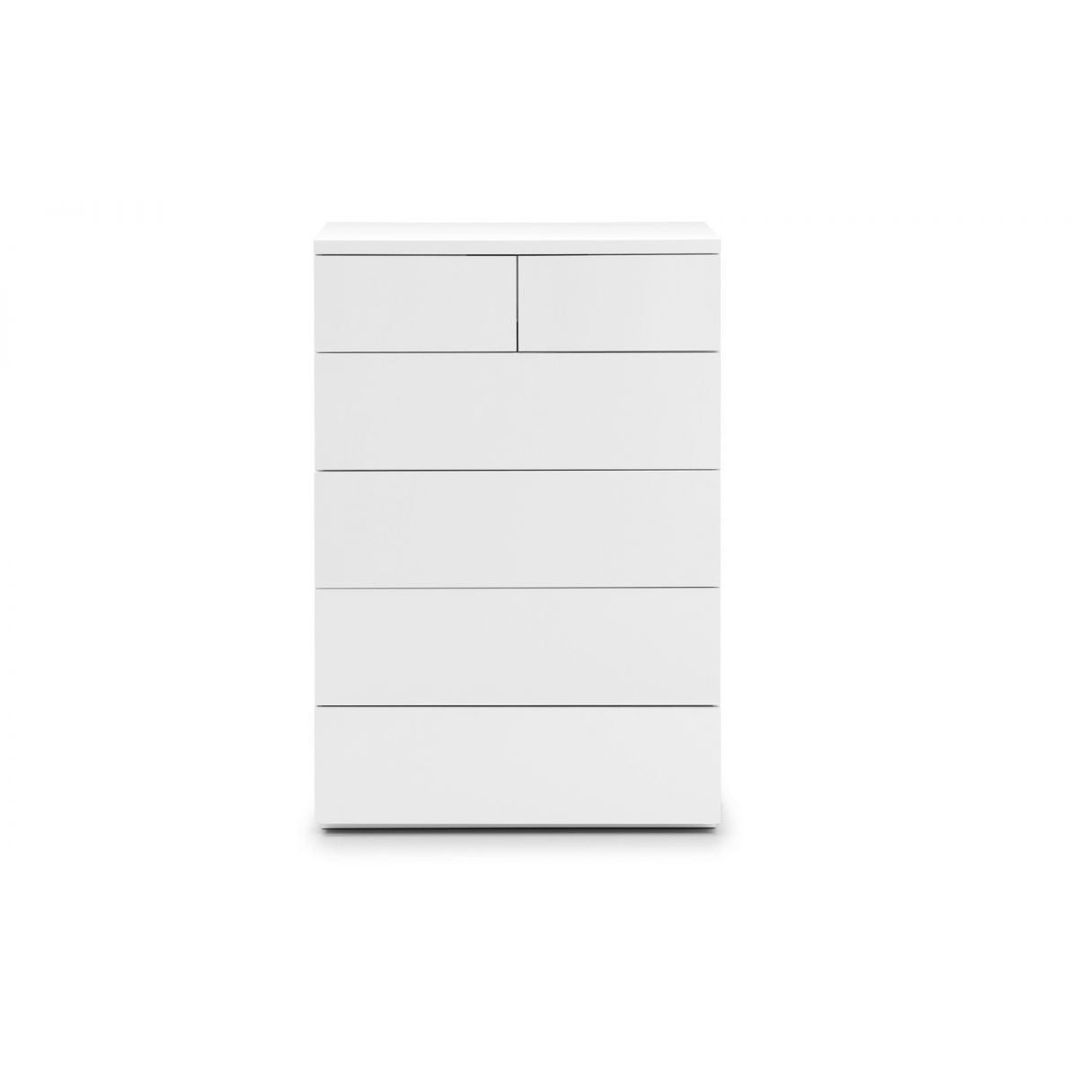 MONACO 4+2 DRW CHEST - WHITE GLOSS