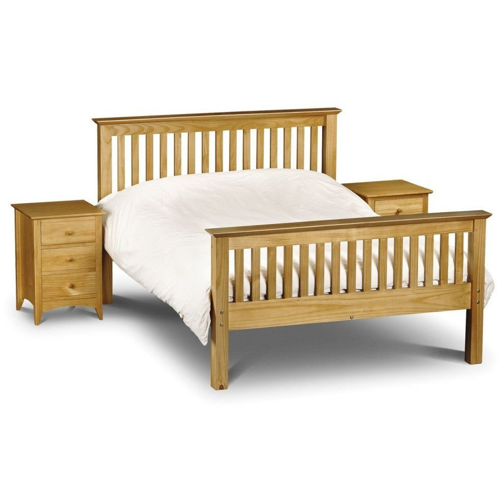 BARCELONA BED HFE PINE 135CM