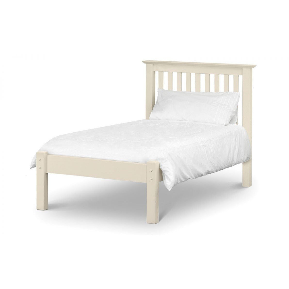 BARCELONA BED LFE WHITE 90CM