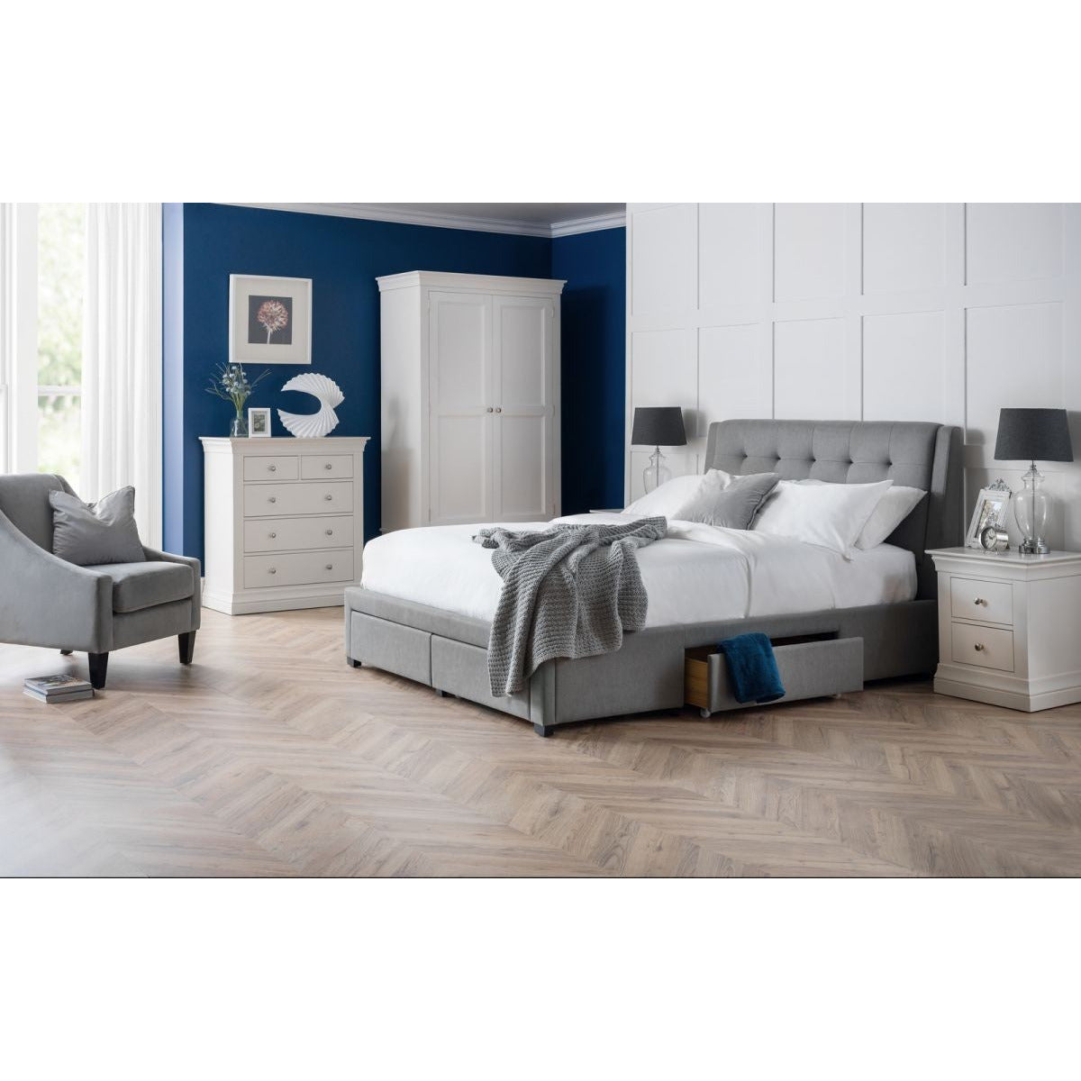 FULLERTON 4 DRAWER 135CM BED