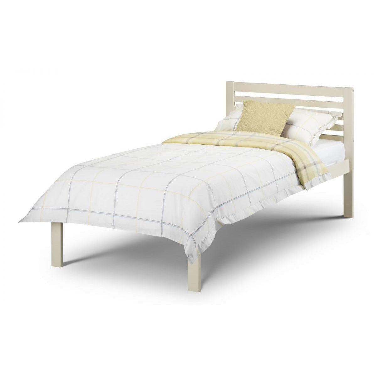SLOCUM BED STONE WHITE 90CM