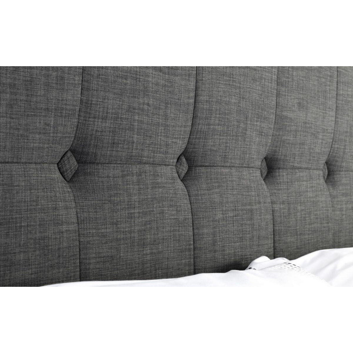 SORRENTO CONTEMPORARY HIGH HEADBOARD BED 150CM