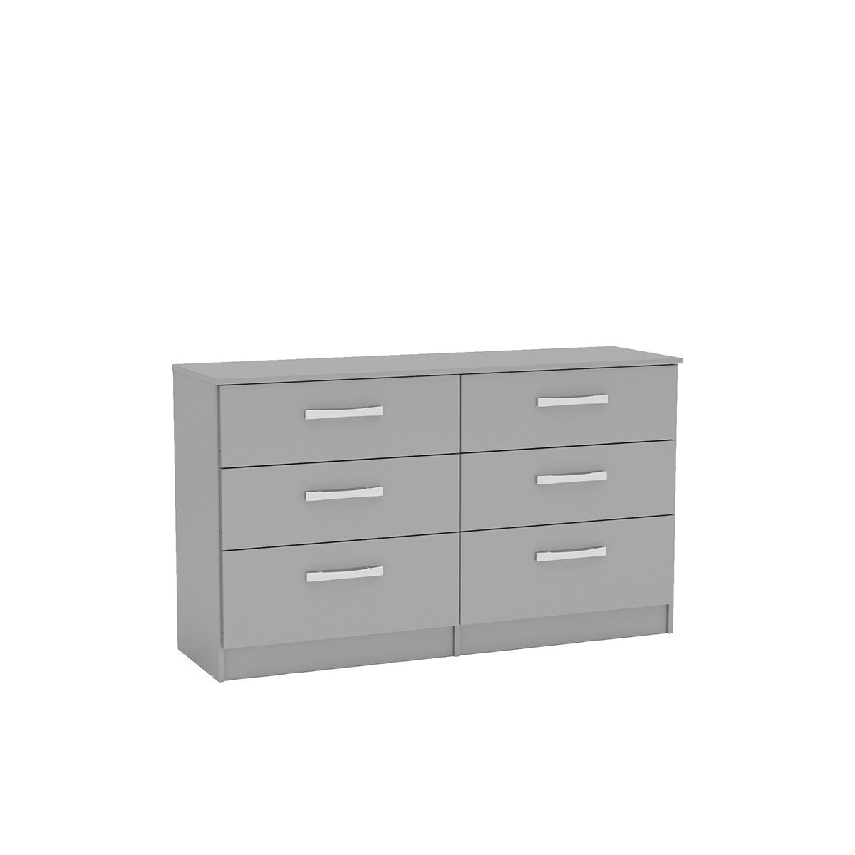 Lynx 6 Drawer Chest Grey