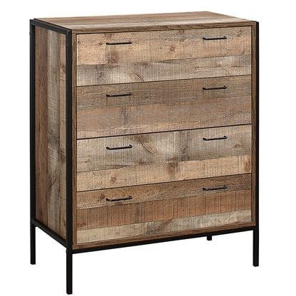 Urban 4 Drawer Chest Rustic