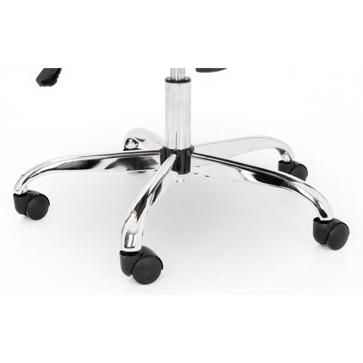 GIO BLACK & CHROME OFFICE CHAIR