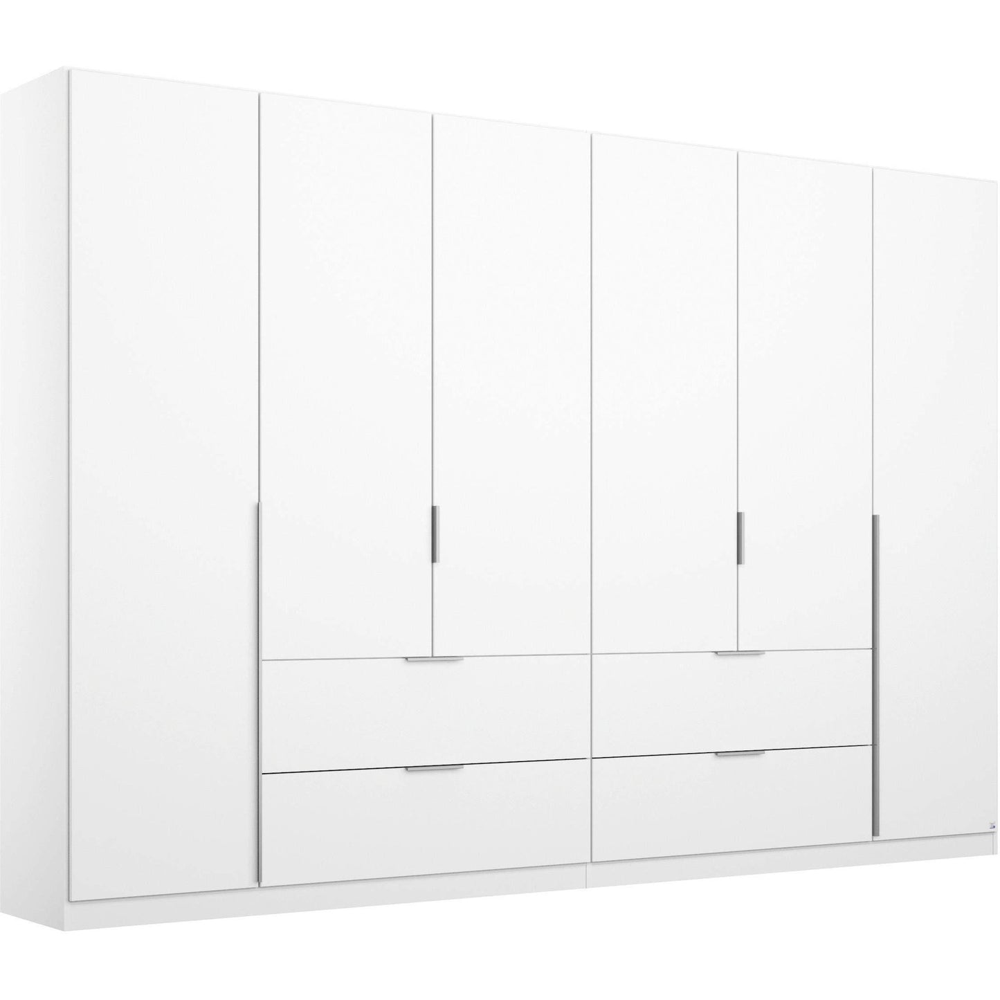 RAUCH MEMPHIS 6 DOOR COMBI MIRRORED WARDROBE