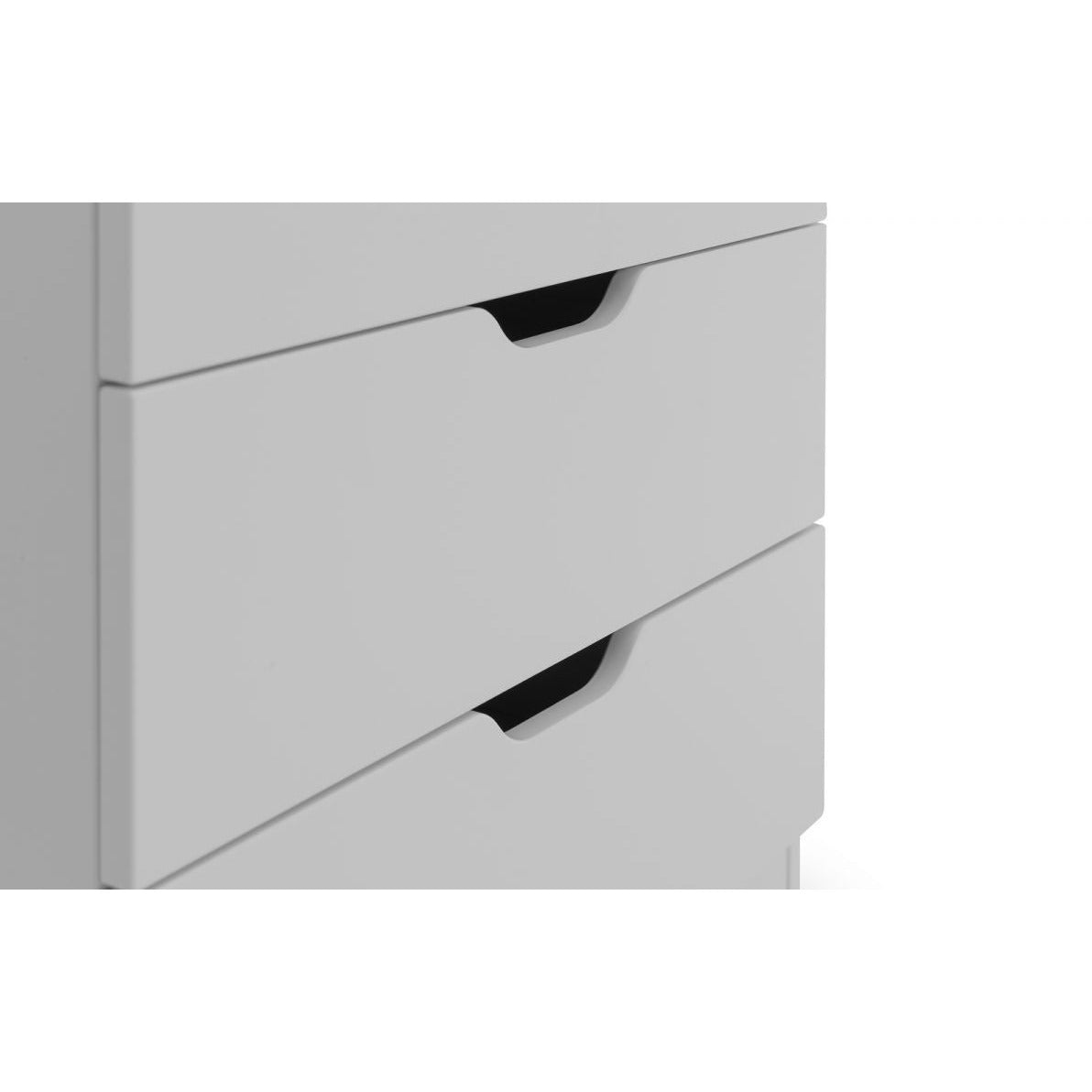 PLUTO 4 DRAWER CHEST - DOVE GREY