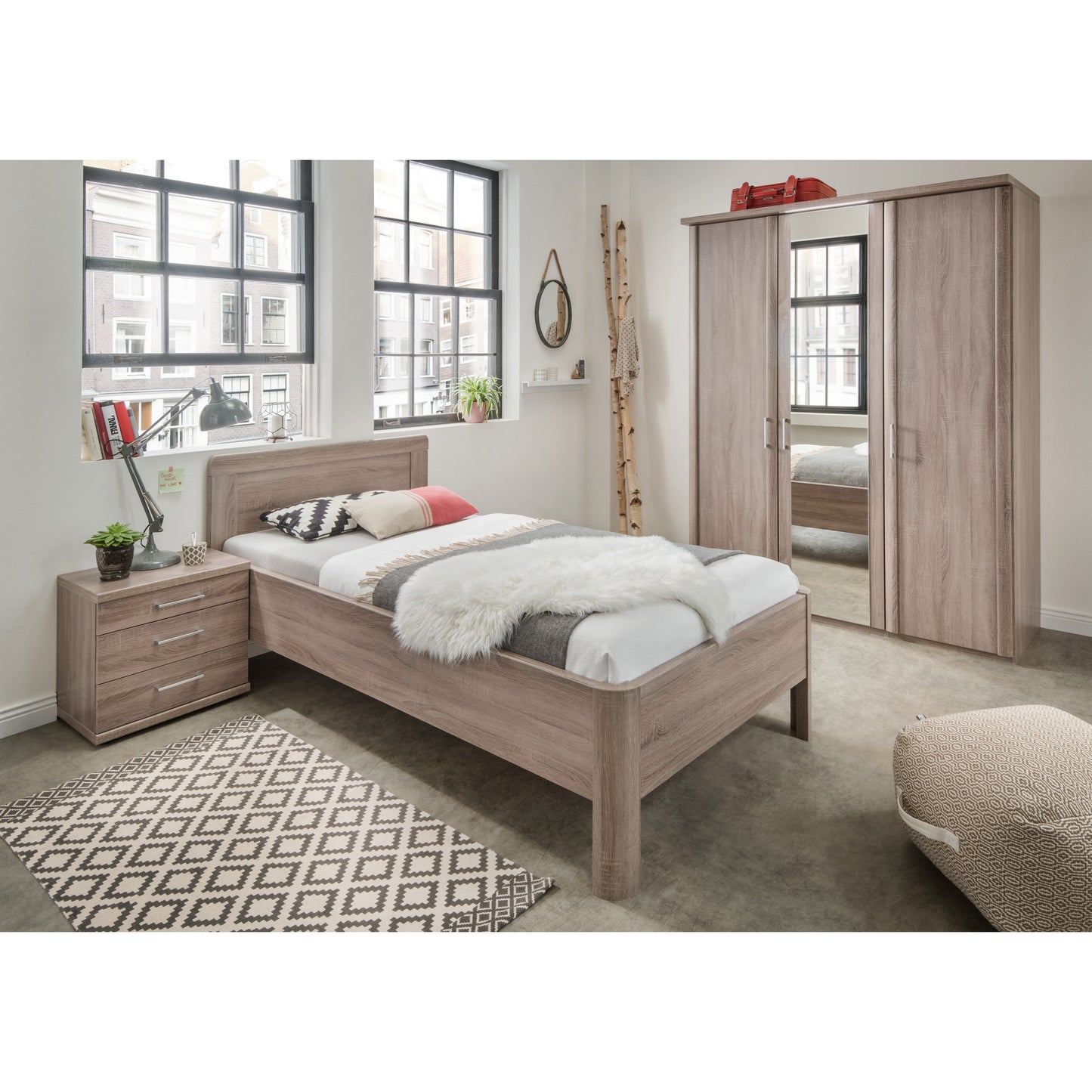 Bern 3 door wardrobe