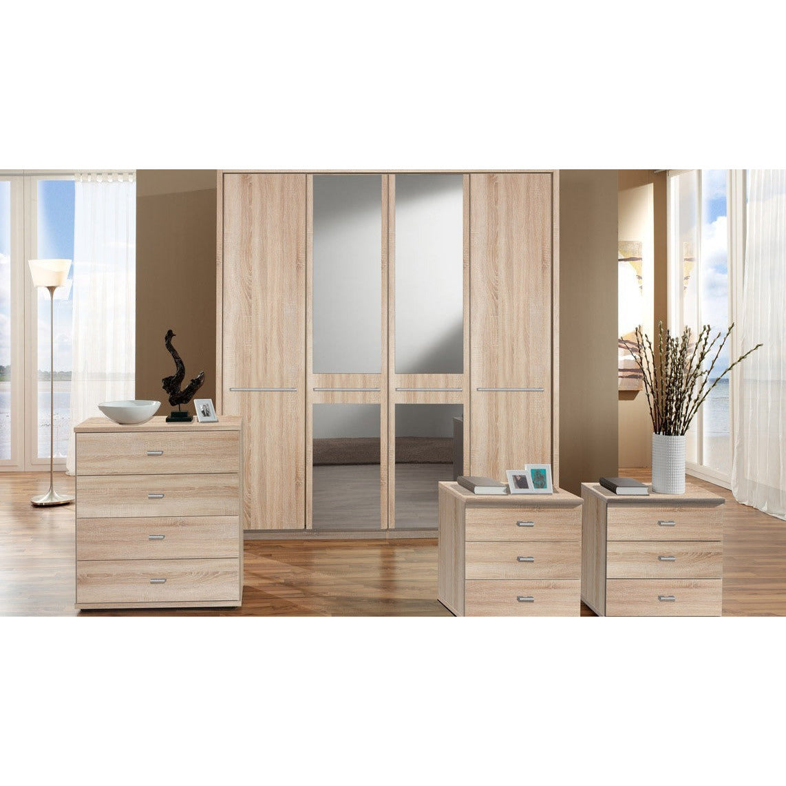 Wiemann Dakar-2 1 door wardrobe plain