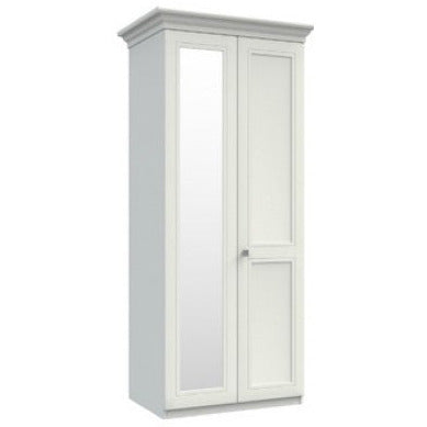 Canterbury 2 Door Wardrobe With Mirror