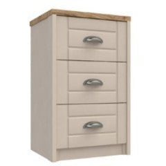 Skye 3 Drawer Bedside