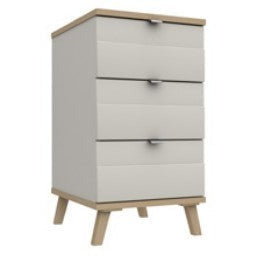 Derwent 3 Drawer Bedside