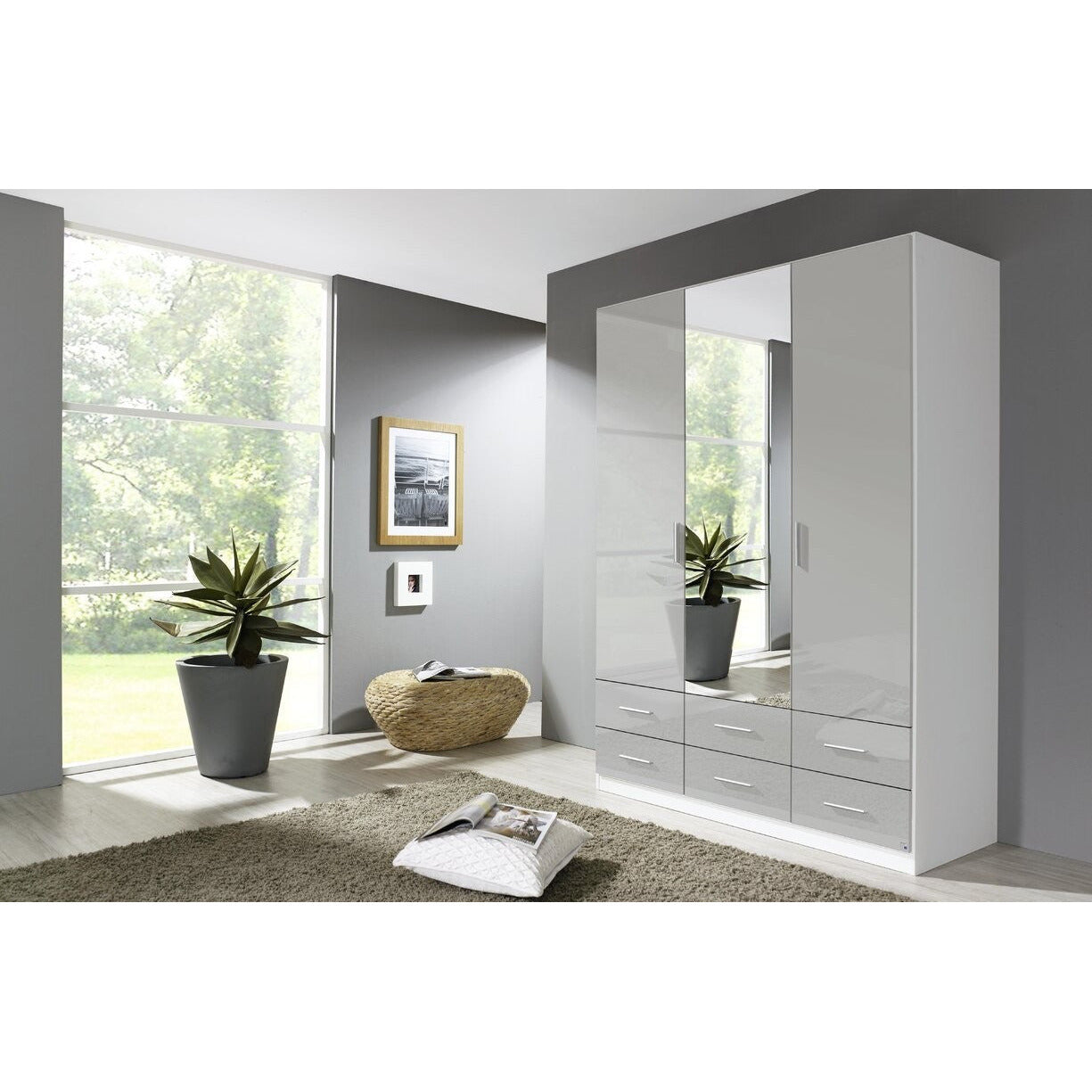 Rauch Stuttgart Wardrobe With Drawers