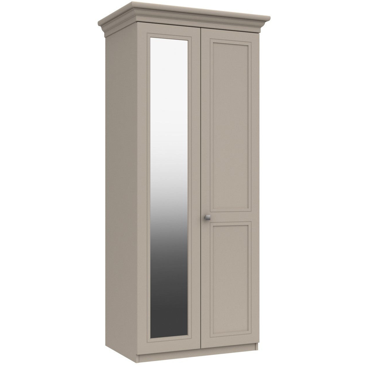 Canterbury 2 Door Wardrobe With Mirror