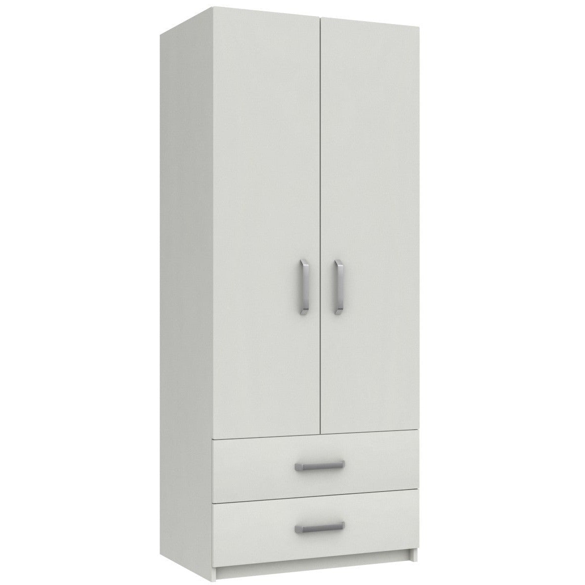 Arran 2 Door Combi Wardrobe high gloss