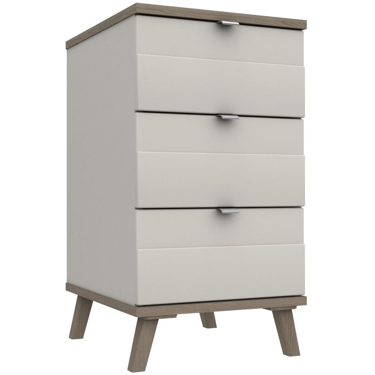 Derwent 3 Drawer Bedside