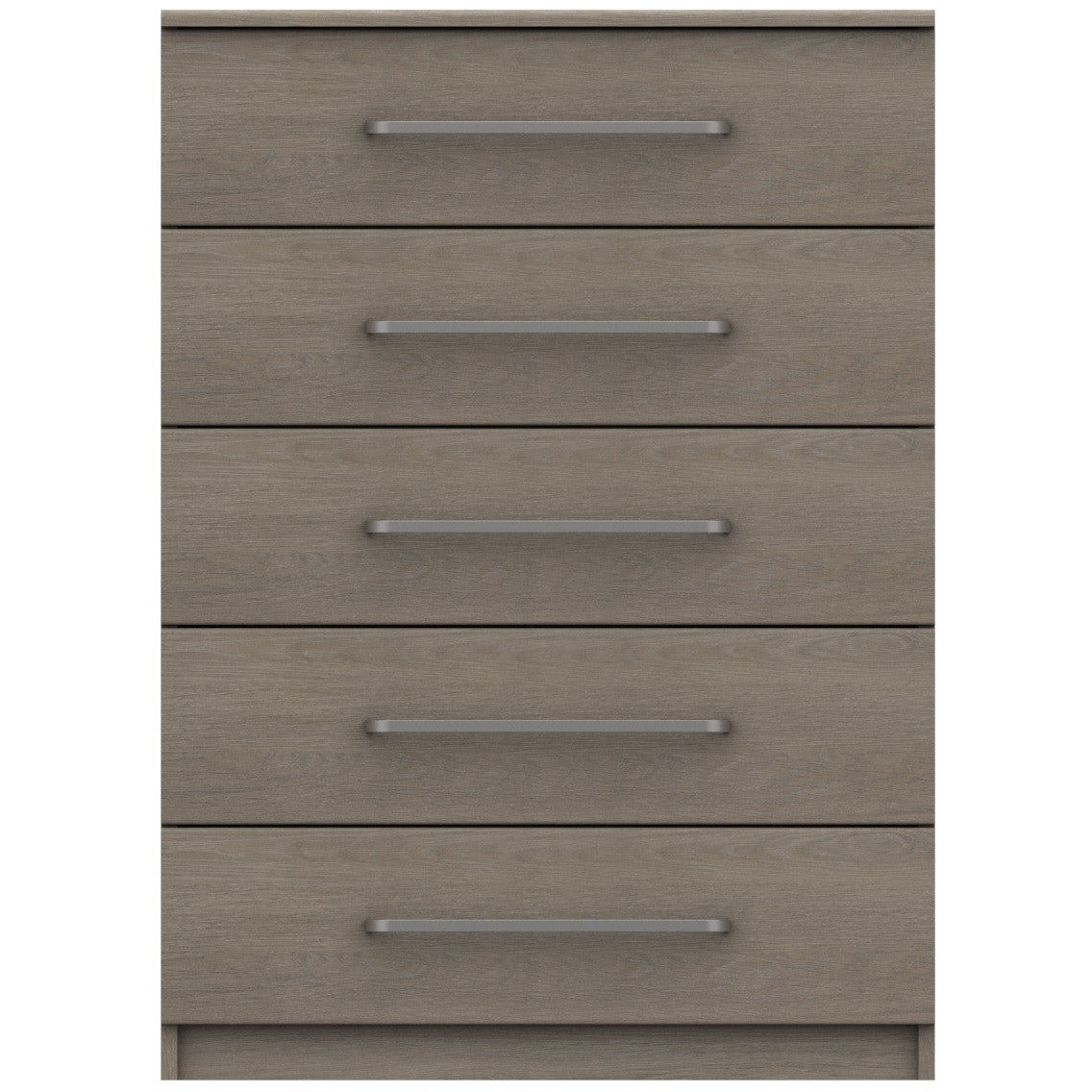 Minnesota 5 Drawer Chest Beige Grey Oak