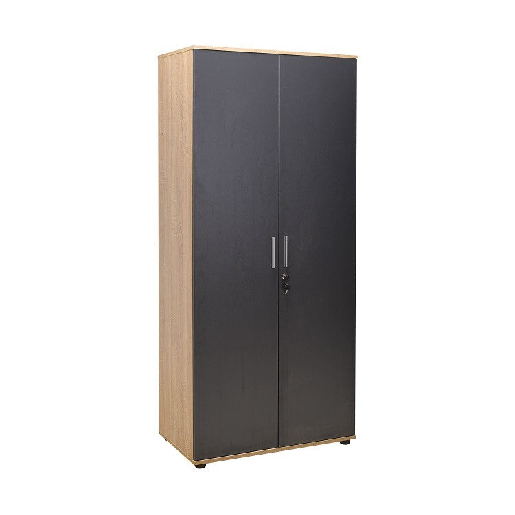 Stockholm Oak and Grey 2 Door Wardrobe