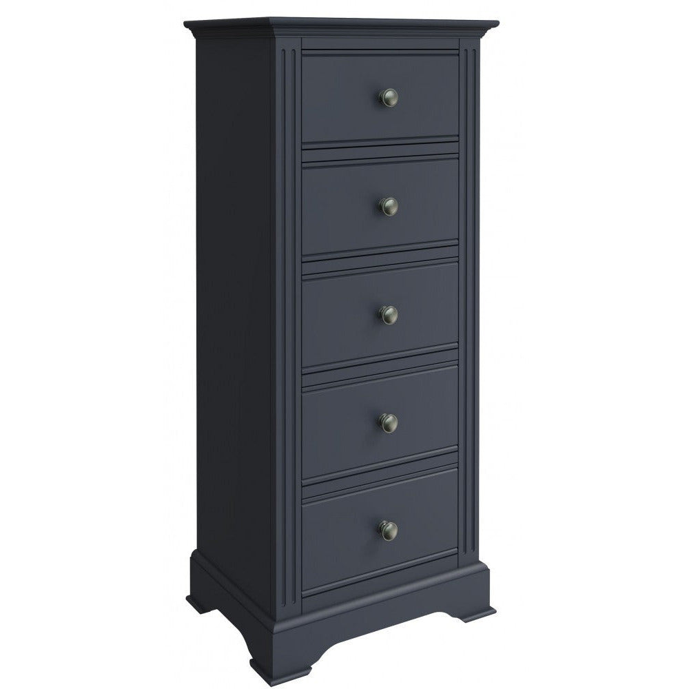 Budapest 5 Drawer Narrow Chest
