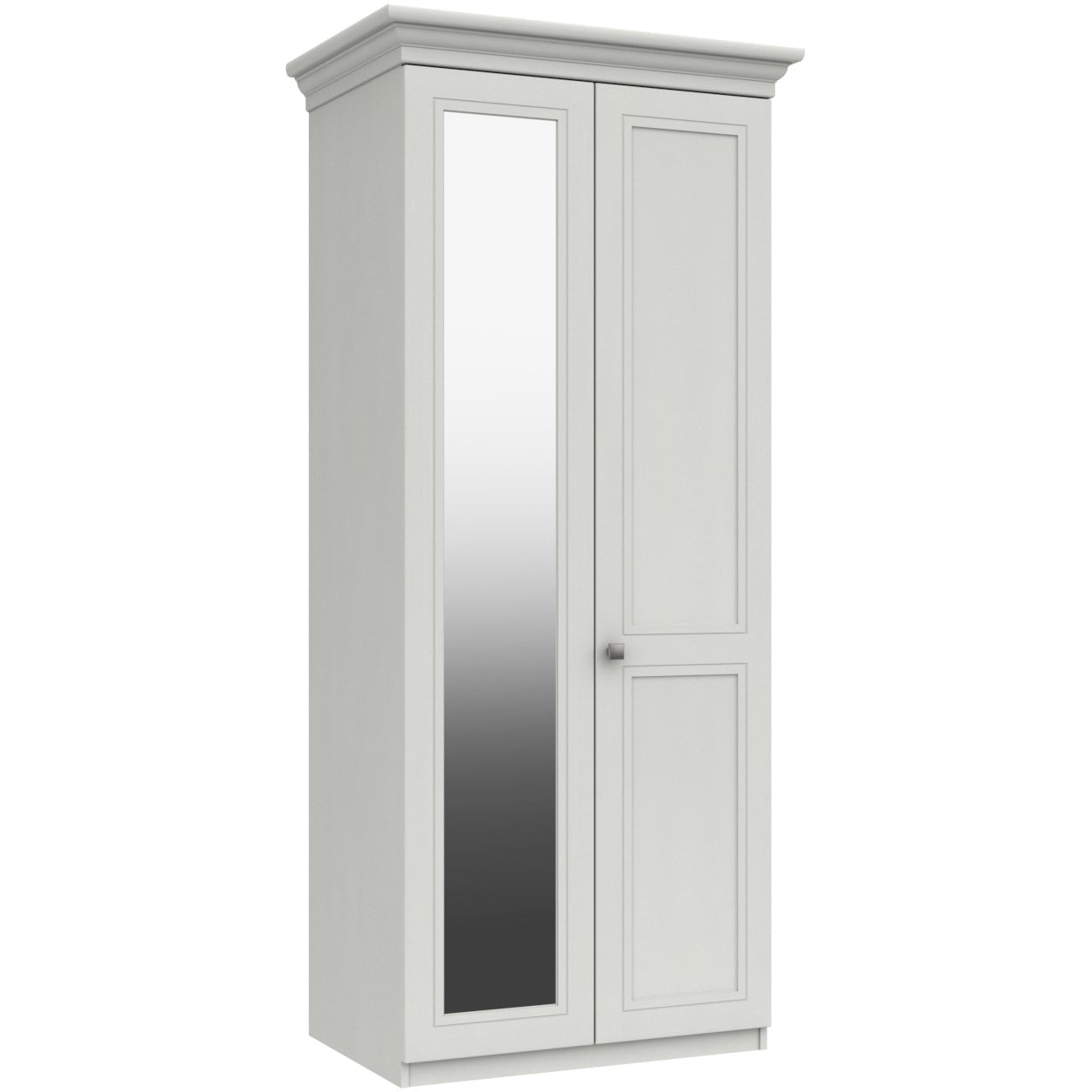 Canterbury 2 Door Wardrobe With Mirror