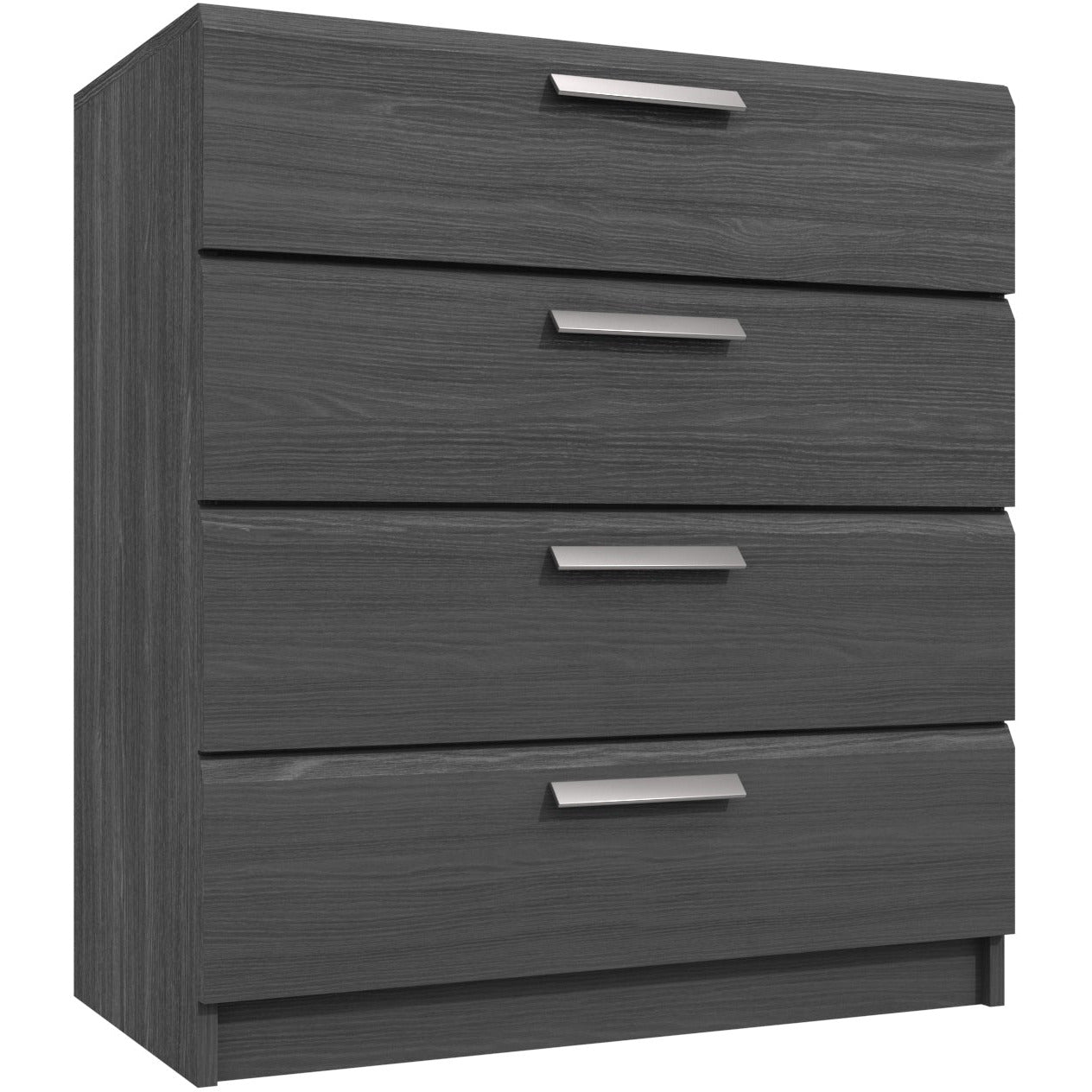 Waterfall 4 Drawer Chest Graphite