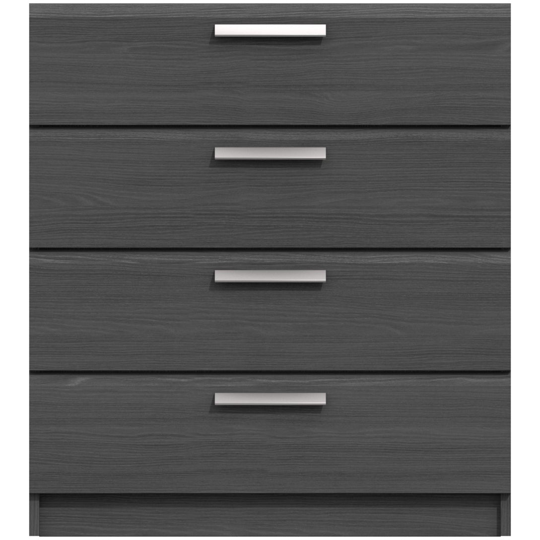 Waterfall 4 Drawer Chest Graphite