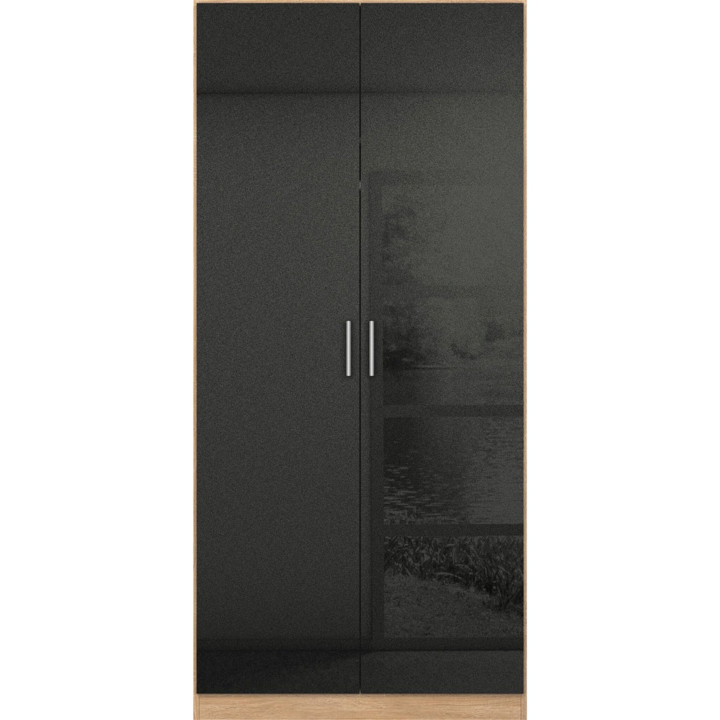 Rauch Celle 2 door Hinged Wardrobe