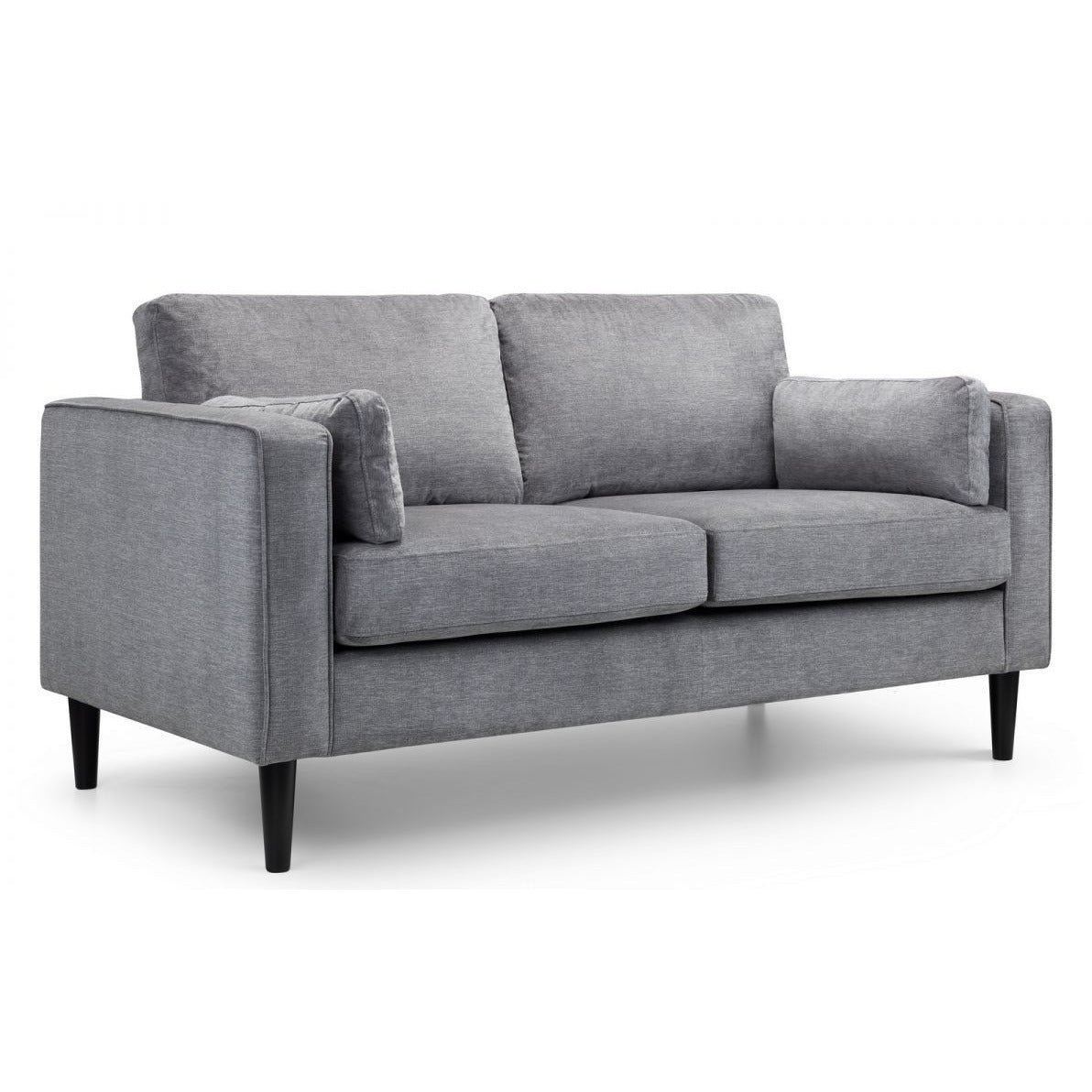 Hayward 2 Seater Sofa Grey Chenille