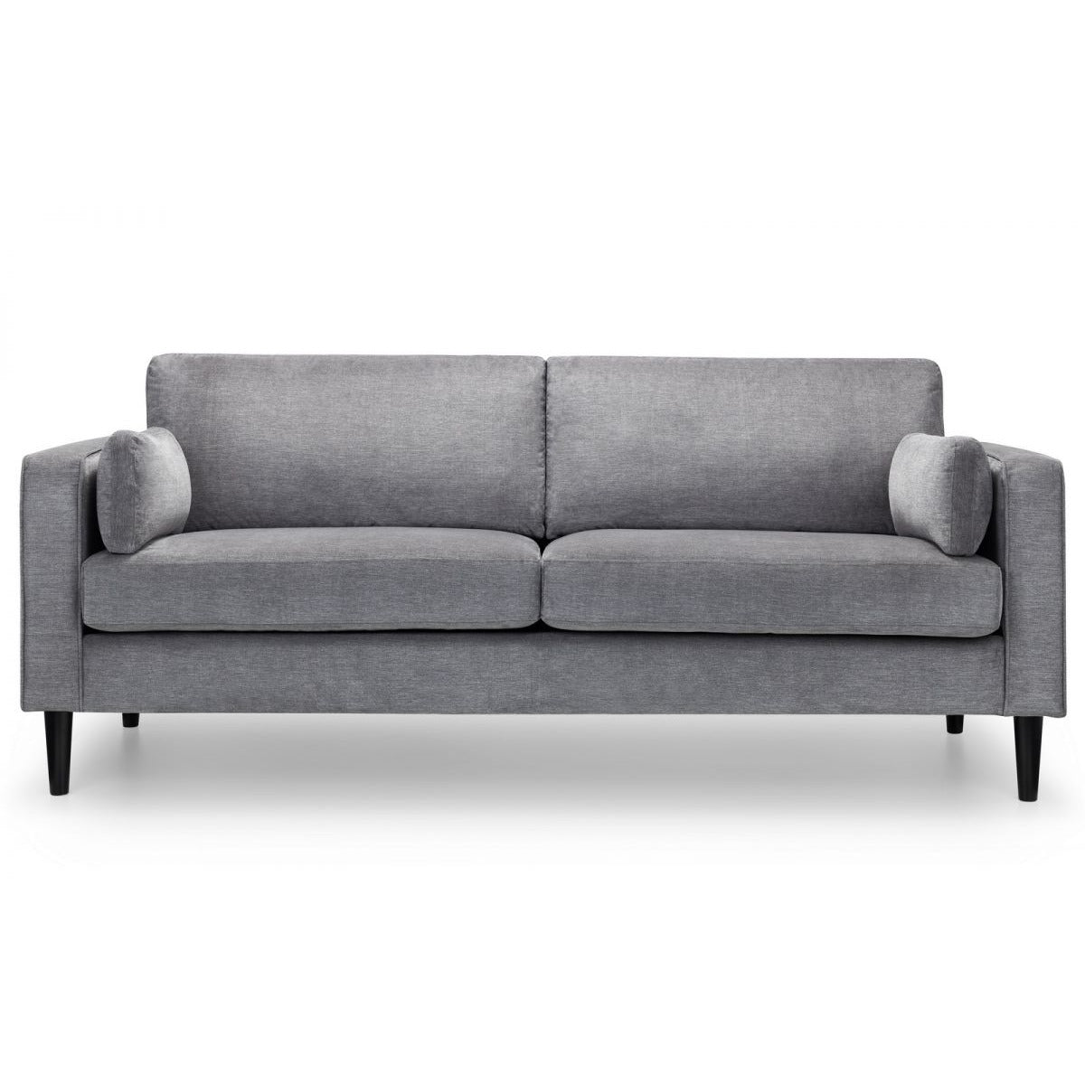 Hayward 3 Seater Sofa Grey Chenille