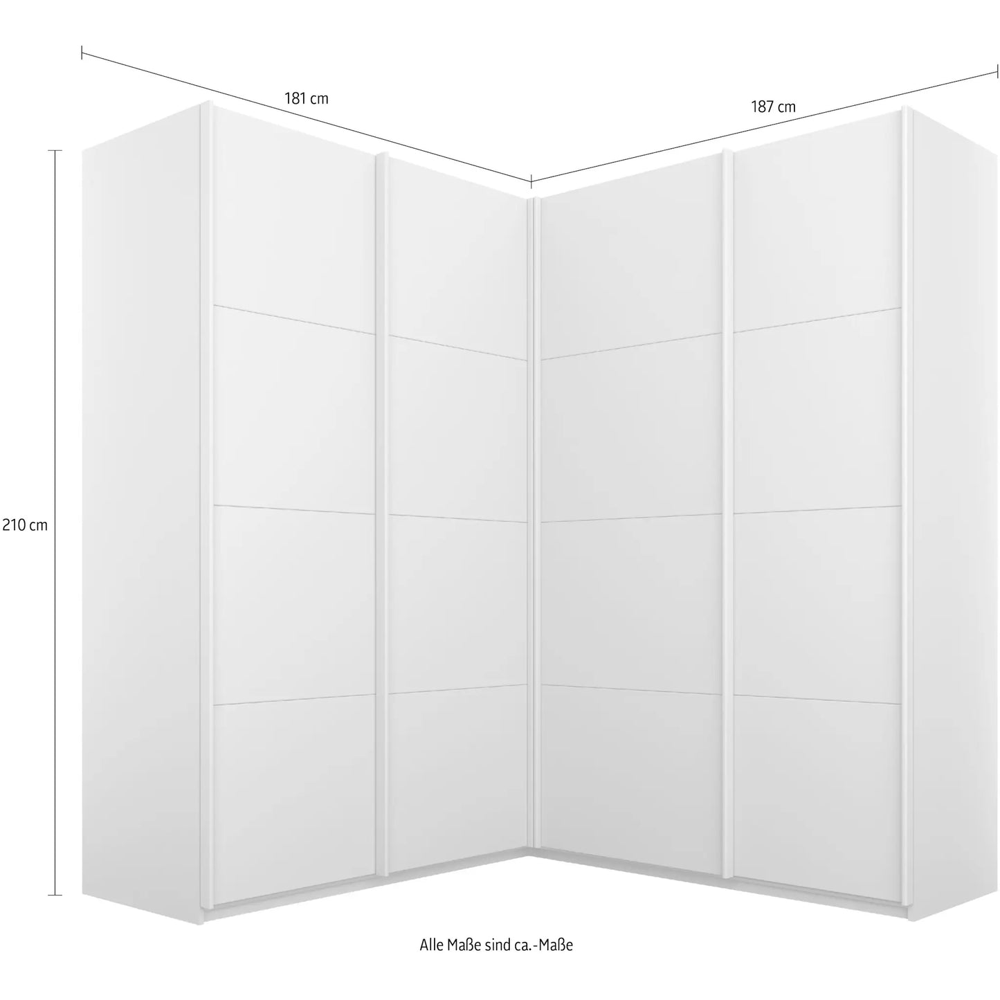 Corner wardrobes