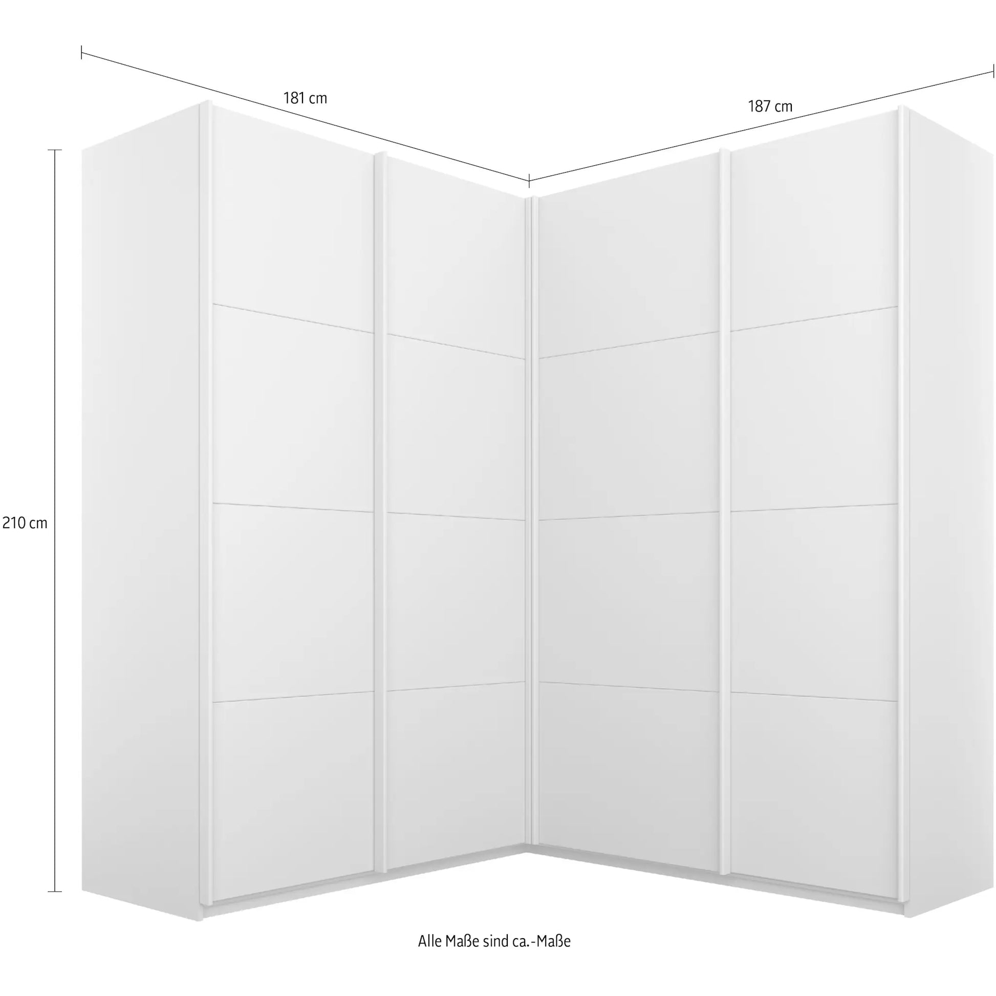 Corner wardrobes