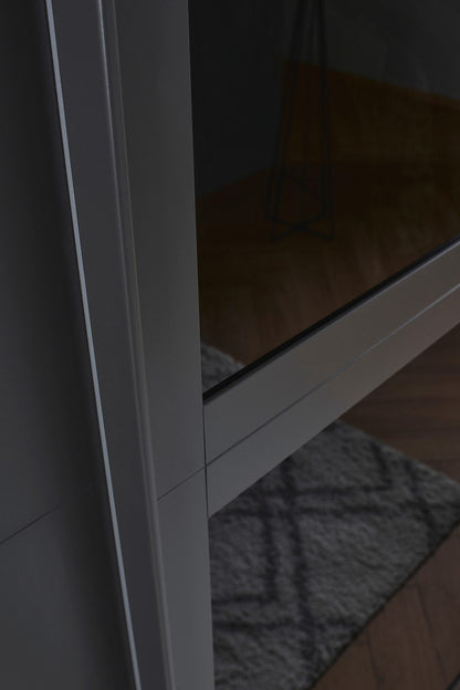 Lumis Sliding door wardrobe with Transparent Door