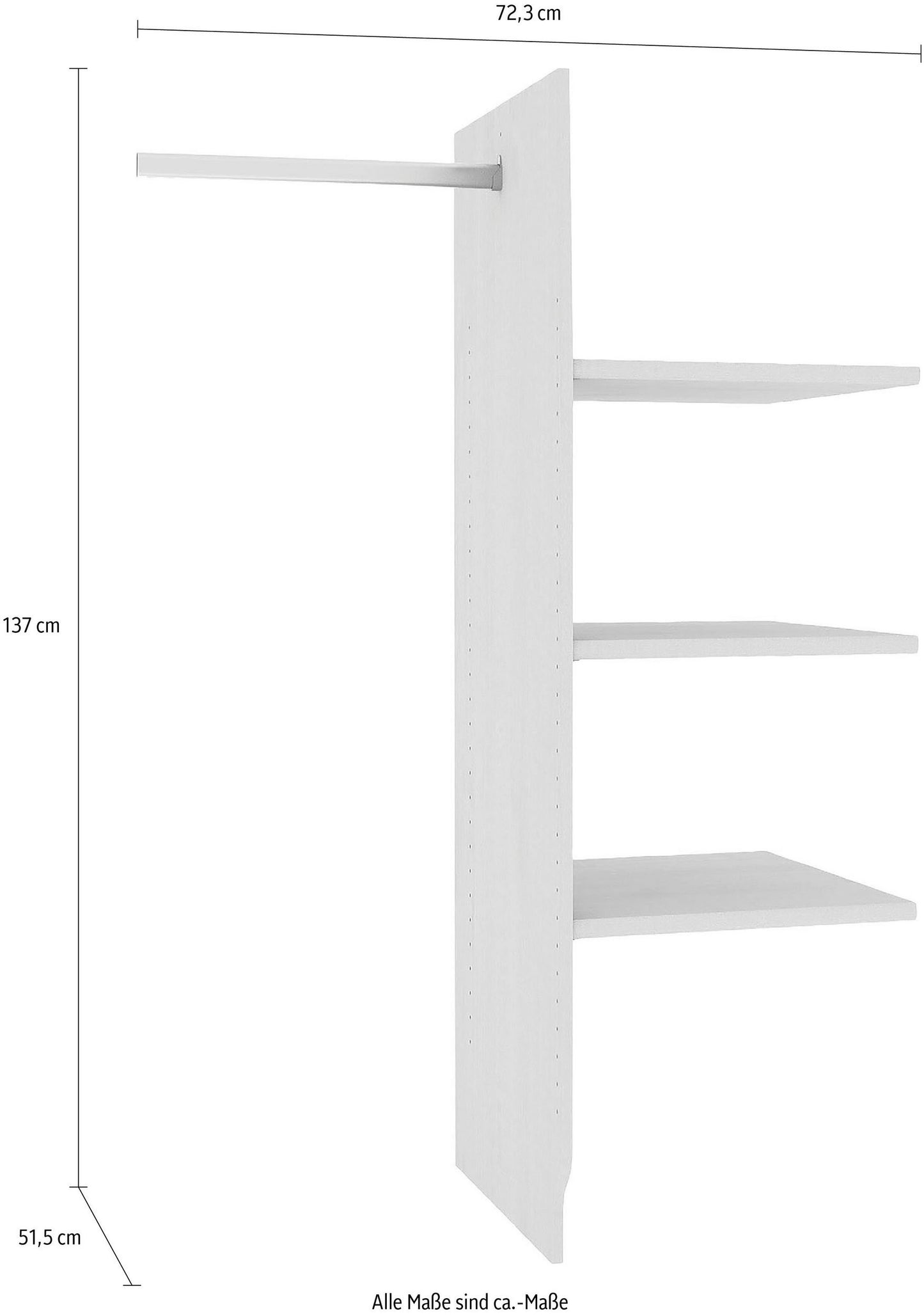 Wiemann Wardrobe Divider Unit