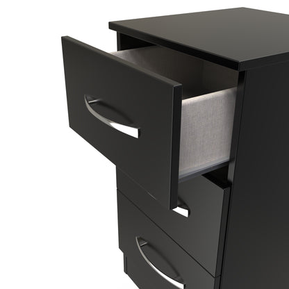 Avon 3 Drawer Bedside Cabinet