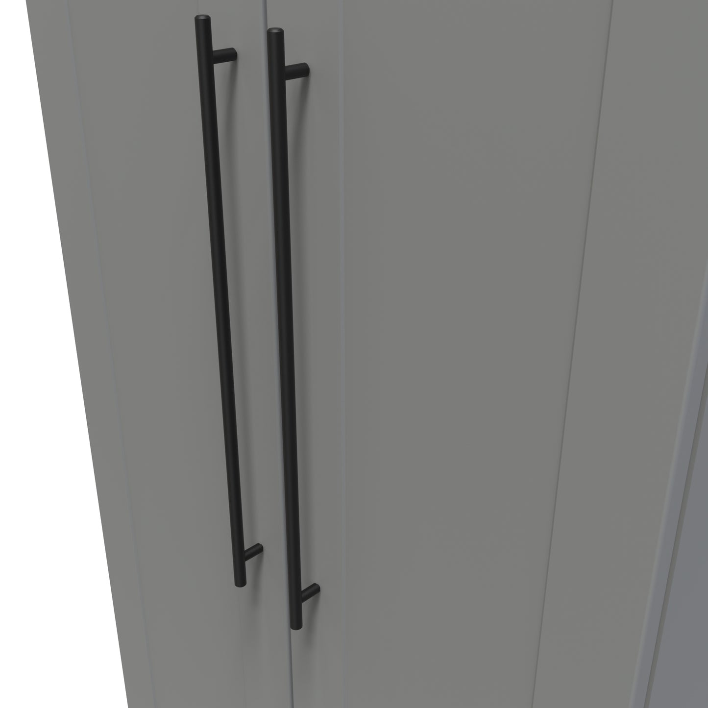 Beverley Tall Plain Wardrobe in Dusk Grey
