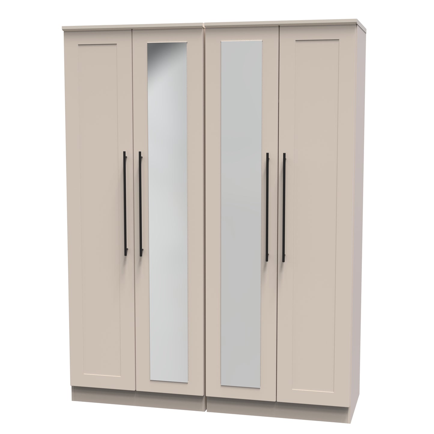 Beverley Tall 4 Door Wardrobe in Kashmir Matt