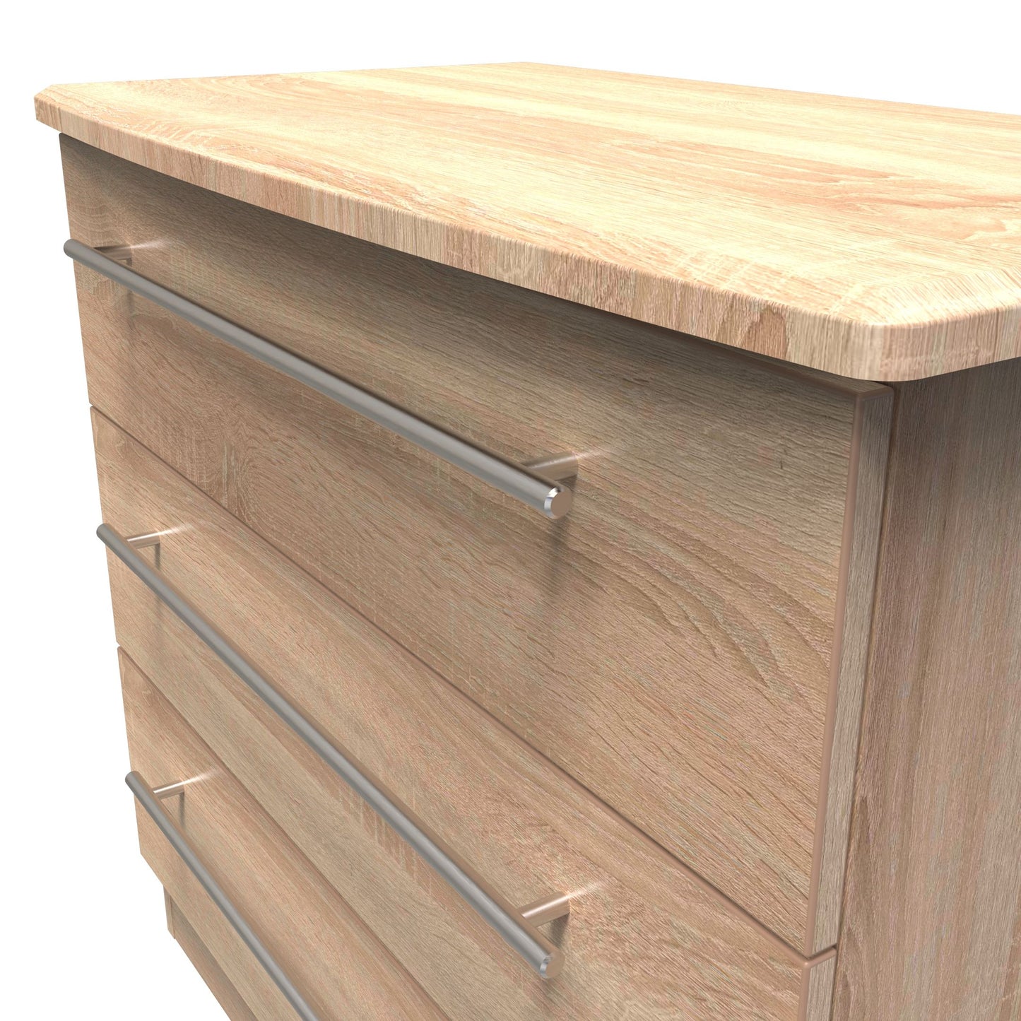 Sherwood 3 Drawer Chest Fully Assembled