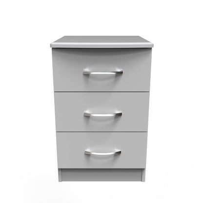 Eve 3 Drawer Bedside Cabinet