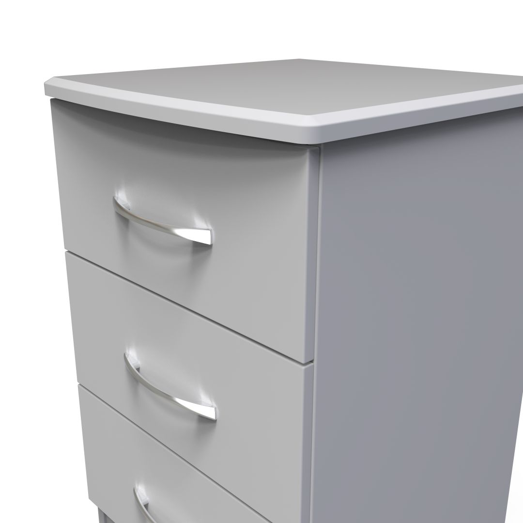 Eve 3 Drawer Bedside Cabinet